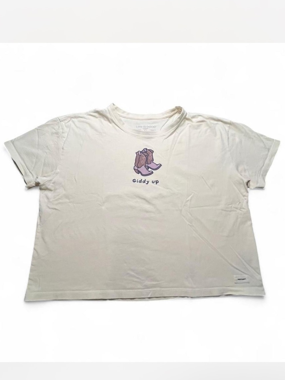 Life Is Good Giddy Up T-shirt